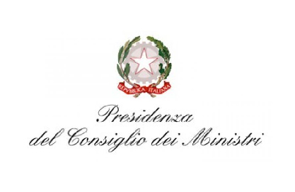Logo Presidenza del Consiglio - Vai al sito.