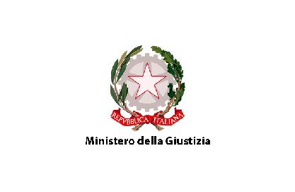 Logo Ministero Giustizia - Vai al sito.